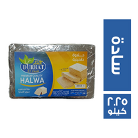 درة الشام حلاوة طحينية سادة - 2.25 كجم