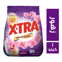 اكسترا مسحوق غسيل اوتوماتيك بعطر الزهور - 1 كجم