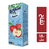 كل يوم عصير مشروب بطعم التفاح - 180 مل