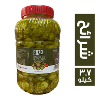 انزو مخلل خيار شرائح - 3.7 كجم