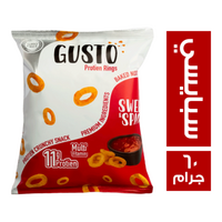 جوستو بافس بروتين سبايسي - 60 جم