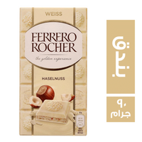 فريرو روشيه شكيولاتة بيضاء بالبندق - 90 جم