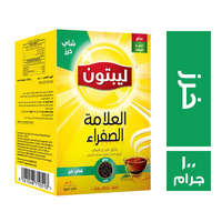 ليبتون شاي اسود خرز - 100 جم