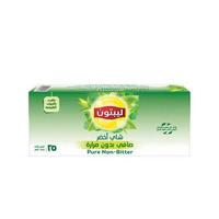ليبتون شاي اخضر صافي بدون مراره عرض ب 10ج - 25 فتلة