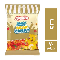 افيستا جيلي بطعم الفواكه شكل دب - 70 جم