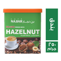 بن نجار قهوة تركي بنكهة البندق - 250 جم