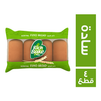 ريتش بيك خبز فينو سادة - 4 قطع