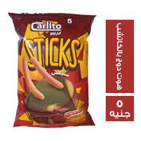 كارليتو ستيكس بطعم هوت دوج بالكاتشب - 5 ج