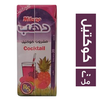 دهب عصير مشروب بطعم الكوكتيل - 200 مل