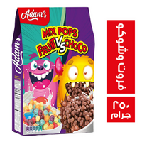 ادامز مكس بوبس فروت وشوكو - 250 جم