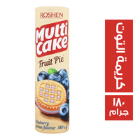 روشين مالتي كيك بسكويت بكريمة التوت - 180 جم