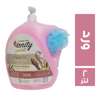فانتي شاور جل برائحة الورد مع لوفة - 2 لتر
