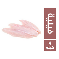 سمك فيليه خمسات صافى درجة اولي - 9 كجم