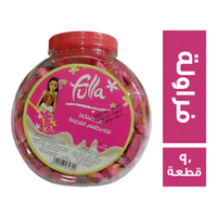 فلة كلاس لبان بالفراولة - 90 قطعة