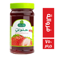 حلواني اخوان مربي فراولة - 750 جم
