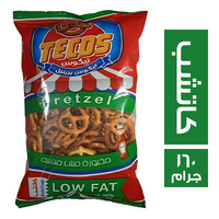 تيكوس بريتزل بطعم الكاتشب - 160 جم
