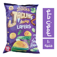 جاجوار لايرز بطعم الليمون الحلو - 10 ج