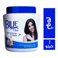 بلو لاين حمام كريم للشعر بالثوم - 1 كجم