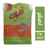 الكيال عدس اصفر - 25 كجم