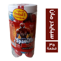 سبانيلا حلوي جيلي علي شكل سبايدر مان - 35 قطعة