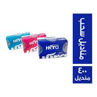 هيرا مناديل سحب - 400 منديل