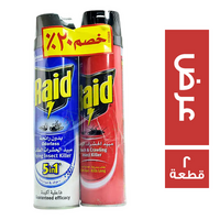 ريد عرض مبيد للحشرات الزاحفة + مبيد للحشرات الطائرة 400 مل - 2 قطعة