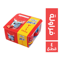 جهينه زبادي مكس بطعم الفراولة 3+1 - 4 قطع