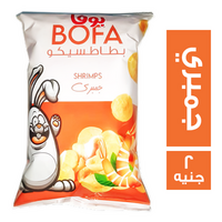 بوفا بطاطسيكو سناكس بطعم الجمبري - 2 ج