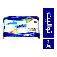 سنسي مناديل تواليت مضغوطة - 6 رول