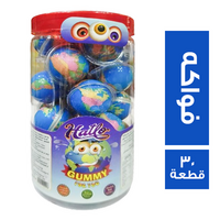 هاتلو جيلي شكل خريطة العالم بطعم الفواكه 3 ج - 30 قطعة