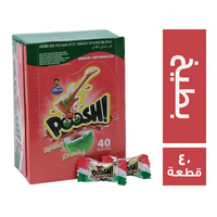 بوش لبان محشو بطعم البطيخ - 40 قطعة