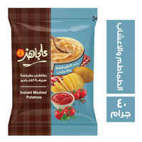 علجاهز بطاطس مهروسة بنكهة الطماطم والاعشاب كيس - 40 جم