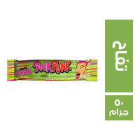 ساور بانك اصابع حلوى حامضة بطعم التفاح - 50 جم