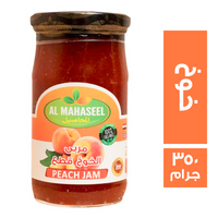 المحاصيل مربى خوخ قطع - 350 جم