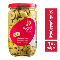 وادي فود زيتون اخضر شرائح - 650 جم
