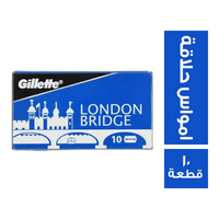 جيليت لندن بريدج امواس حلاقة - 10 قطعة