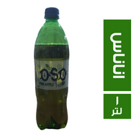 اوسو مشروب غازي بطعم الاناناس - 1 لتر