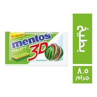 منتوس ثري دي لبان بطعم البطيخ خالي من السكر - 8.5 جم