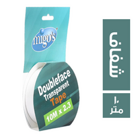 ميجو دبل فيس شفاف 2.3 سم - 10 متر
