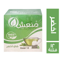 منعش شاي اخضر - 12 فتلة