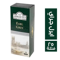 احمد تي شاي ايرل جراي - 25 فتلة