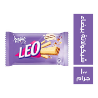 ميلكا ليو ويفر مغطى بالشيكولاتة البيضاء - 100 جم