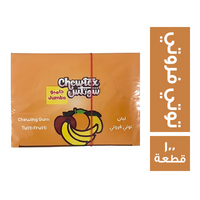 شوتكس لبان بطعم توتي فروتي 12.5 جم - 100 قطعة