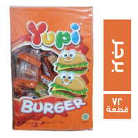 يوبي جيلي برجر - 72 قطعة