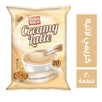 تورابيكا كريمي لاتيه 30 جم - 20 قطعة
