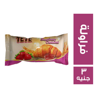 تي تي كرواسون محشو فراولة - 3 ج