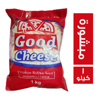 جود تشيز جبنة موزاريلا مبشورة احمر - 1 كجم