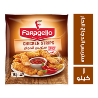 فرجللو ستربس الدجاج الحار - 1 كجم
